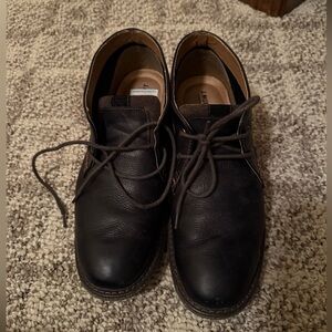 Johnston & Murphy Black Brown Leather Chukka Boots